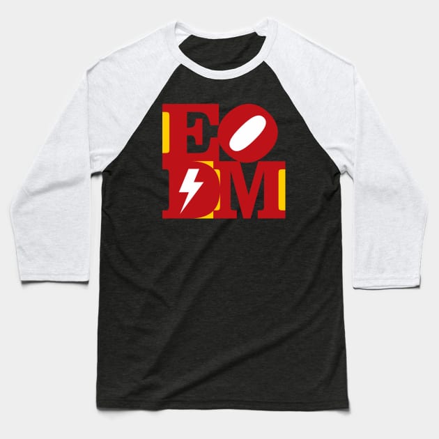 EoDM LOVE Baseball T-Shirt by Byway Design